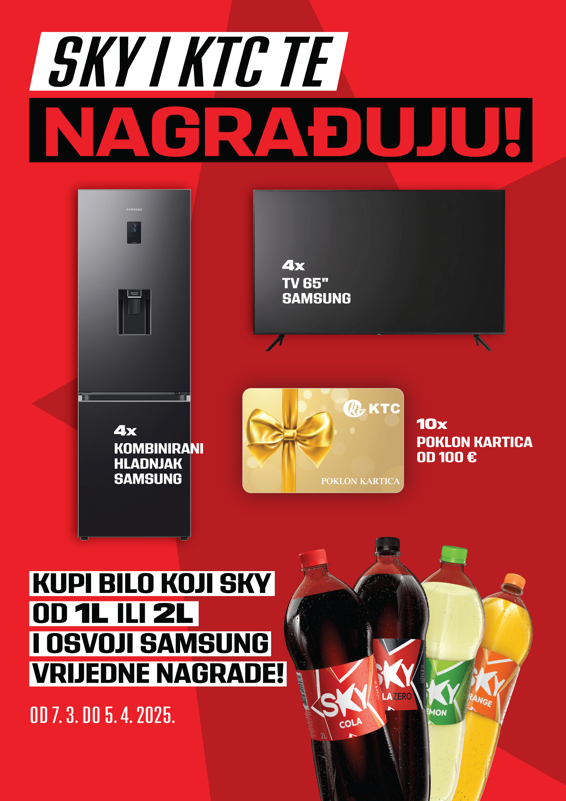 Nagradna igra “SKY i KTC nagrađuju”